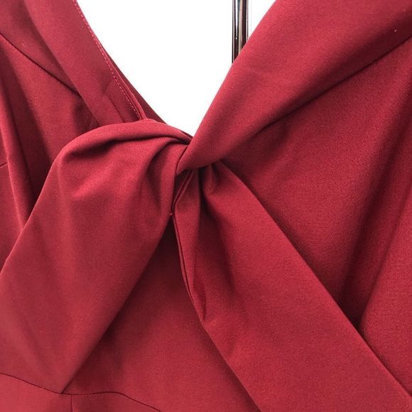 NBD x Revolve Maroon Off Shoulder Corah Gown - Picture 5 of 15